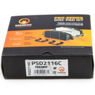2021 Honda Clarity Brake Pad Set 4