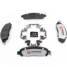 2021 Nissan Leaf Brake Pad Set 6