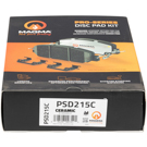 1987 Cadillac Deville Brake Pad Set 5