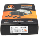 1987 Cadillac Deville Brake Pad Set 5