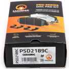 2021 Cadillac XT4 Brake Pad Set 4