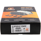 2021 Hyundai Accent Brake Pad Set 4