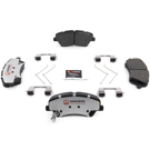 2021 Hyundai Accent Brake Pad Set 1