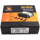 2021 Hyundai Palisade Brake Pad Set 4