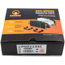 2021 Mercedes Benz GLE350 Brake Pad Set 4