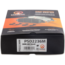 2021 Mercedes Benz Sprinter 3500XD Brake Pad Set 4