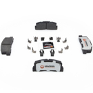 1982 Honda Accord Brake Pad Set 2