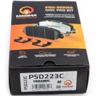 1982 Honda Accord Brake Pad Set 5