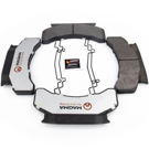 1986 Ford B700 Brake Pad Set 6