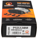 1987 Audi 5000 Brake Pad Set 5