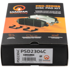 Magma PSD2304C Brake Pad Set 4