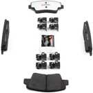 2021 Genesis G80 Brake Pad Set 3