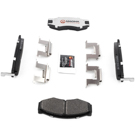 1987 Nissan Stanza Brake Pad Set 3