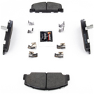 1991 Honda CRX Brake Pad Set 3