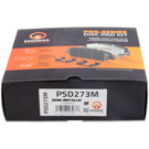 2000 Honda Civic Brake Pad Set 5