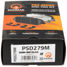1982 Bmw 528 Brake Pad Set 5