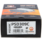 1987 Toyota MR2 Brake Pad Set 5
