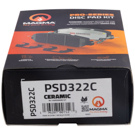 1994 Saab 9000 Brake Pad Set 5