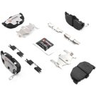 1992 Nissan Stanza Brake Pad Set 1