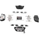 1992 Nissan Stanza Brake Pad Set 6