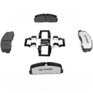 1990 Eagle Summit Brake Pad Set 2