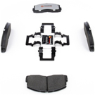 1990 Eagle Summit Brake Pad Set 3