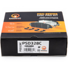 1990 Eagle Summit Brake Pad Set 5