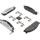 1987 Nissan Van Brake Pad Set 1