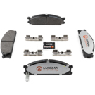 1987 Nissan Van Brake Pad Set 2