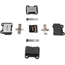 1987 Mercedes Benz 190E Brake Pad Set 3