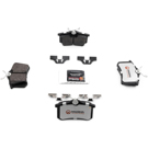 2004 Audi A4 Quattro Brake Pad Set 2
