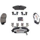 1990 Honda Prelude Brake Pad Set 2