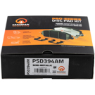2004 Jaguar XK8 Brake Pad Set 5