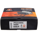 1992 Ford Probe Brake Pad Set 5