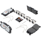 1992 Ford Probe Brake Pad Set 1