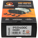 1992 Ford Probe Brake Pad Set 5