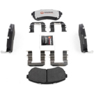 1996 Nissan 240SX Brake Pad Set 2