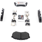 1990 Mazda 929 Brake Pad Set 2
