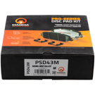 1982 Volvo 264 Brake Pad Set 5