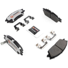 1987 Hyundai Excel Brake Pad Set 3