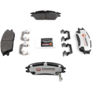 1987 Hyundai Excel Brake Pad Set 6