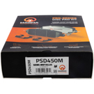 Magma PSD450M Brake Pad Set 4