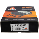 1987 Ford F Series Trucks Brake Pad Set 4