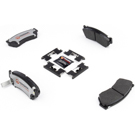 2000 Suzuki Swift Brake Pad Set 3