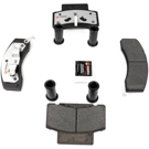 2000 Chevrolet Express 3500 Brake Pad Set 2