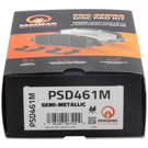 Magma PSD461M Brake Pad Set 4