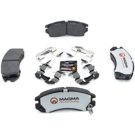 1993 Subaru Legacy Brake Pad Set 6