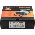 1994 Mazda MX-3 Brake Pad Set 4