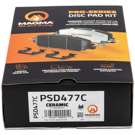 1990 Jeep Comanche Brake Pad Set 4