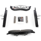 1992 Jeep Comanche Brake Pad Set 2